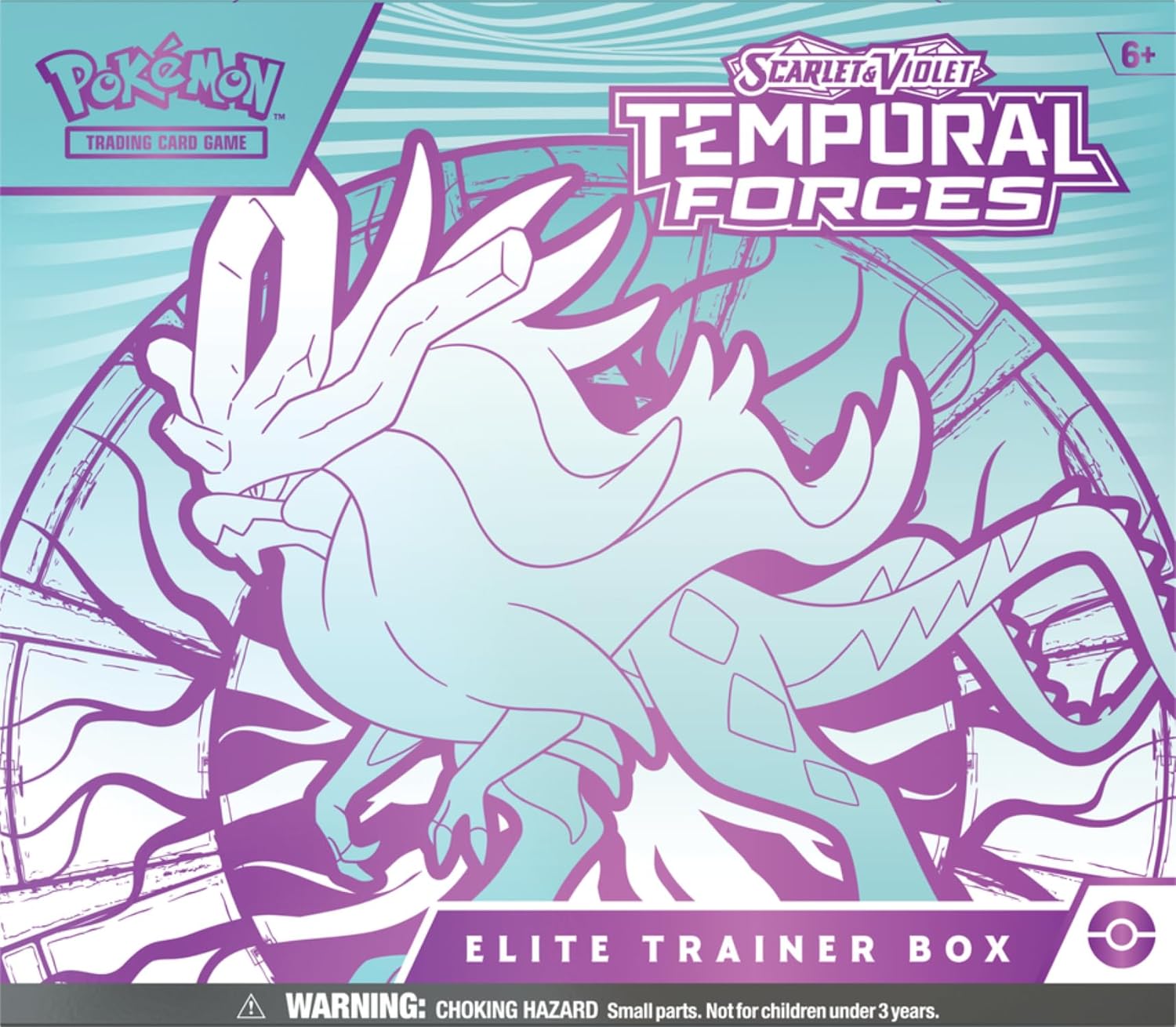 Pokemon Scarlet & Violet Temporal Forces Elite Trainer Box | Walking Wake