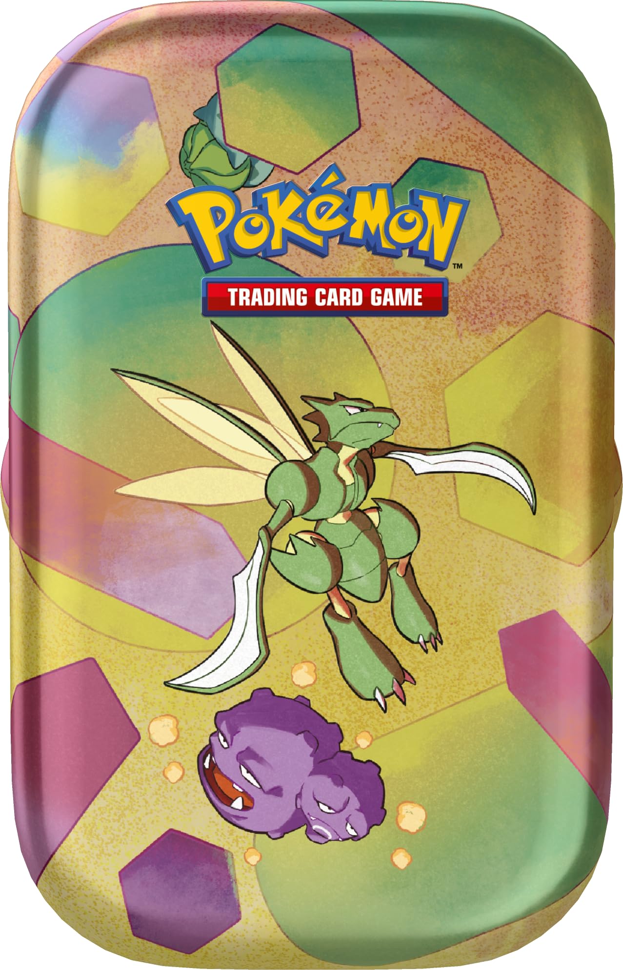 Pokemon TCG: Scarlet & Violet 151 Mini Tin | Scyther and Weezing