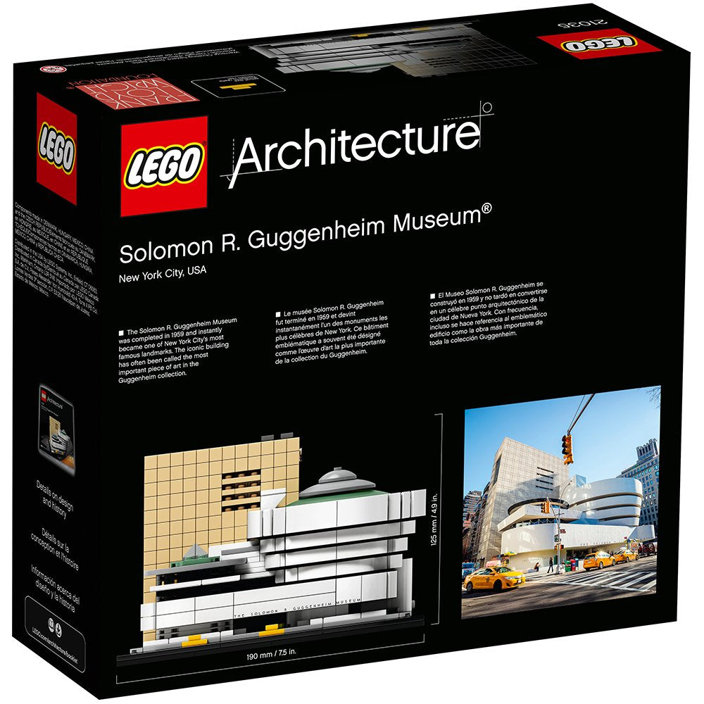 LEGO Architecture Solomon R. Guggenheim Museum 21035 Building Kit