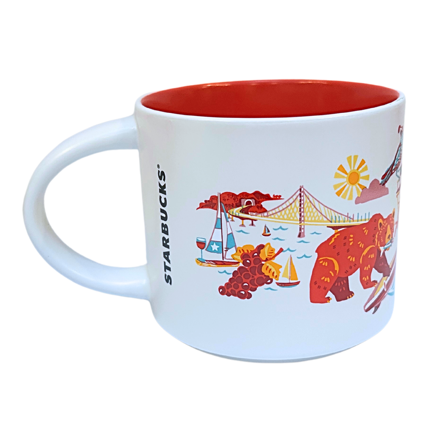 Starbucks Discovery Series California Ceramic Mug, 14 Oz