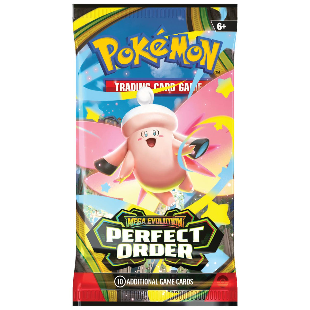 Pokemon ME3 Perfect Order Art Set | 4 Booster Packs (One of Each Artwork)