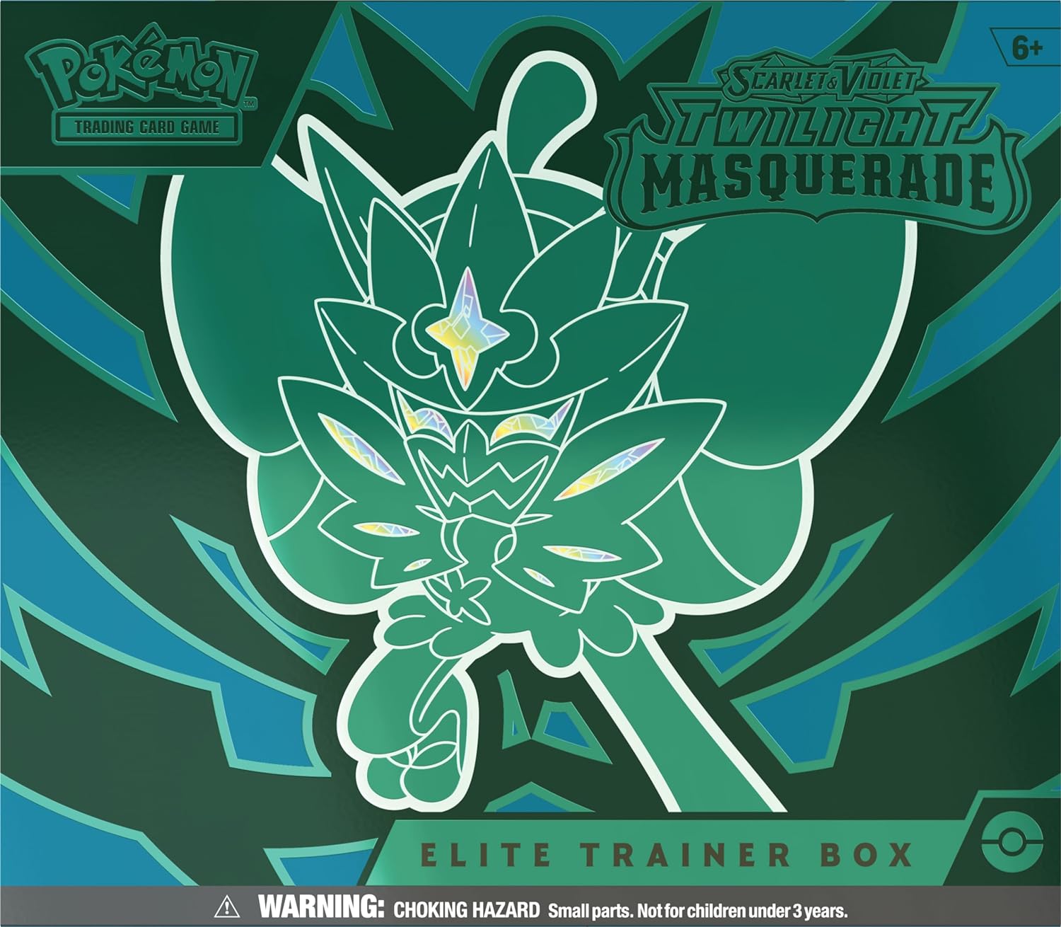 Pokemon Scarlet & Violet Twilight Masquerade Elite Trainer Box | Ogerpon