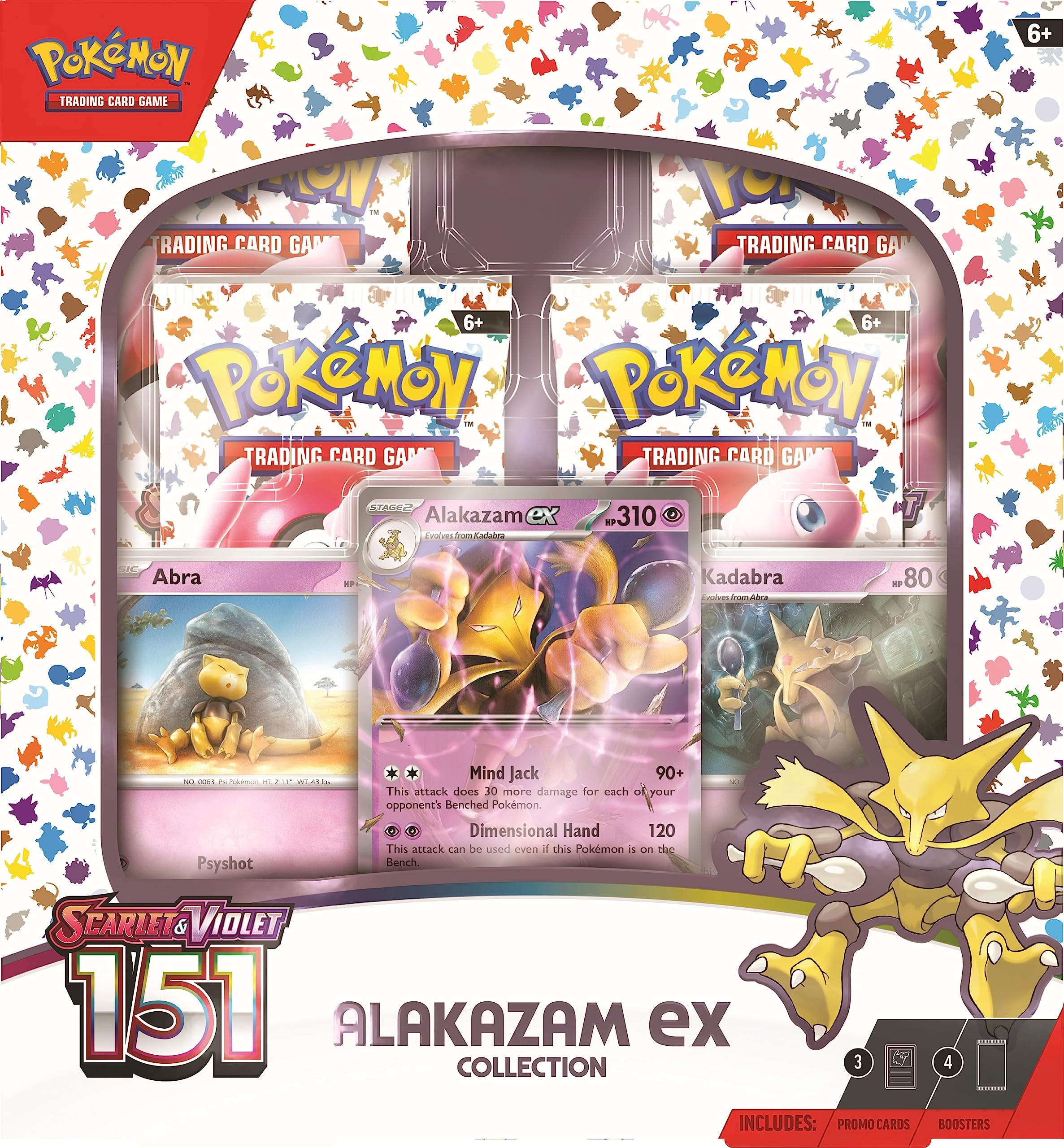 Pokemon TCG: Scarlet & Violet 151 Collection Alakazam EX Box