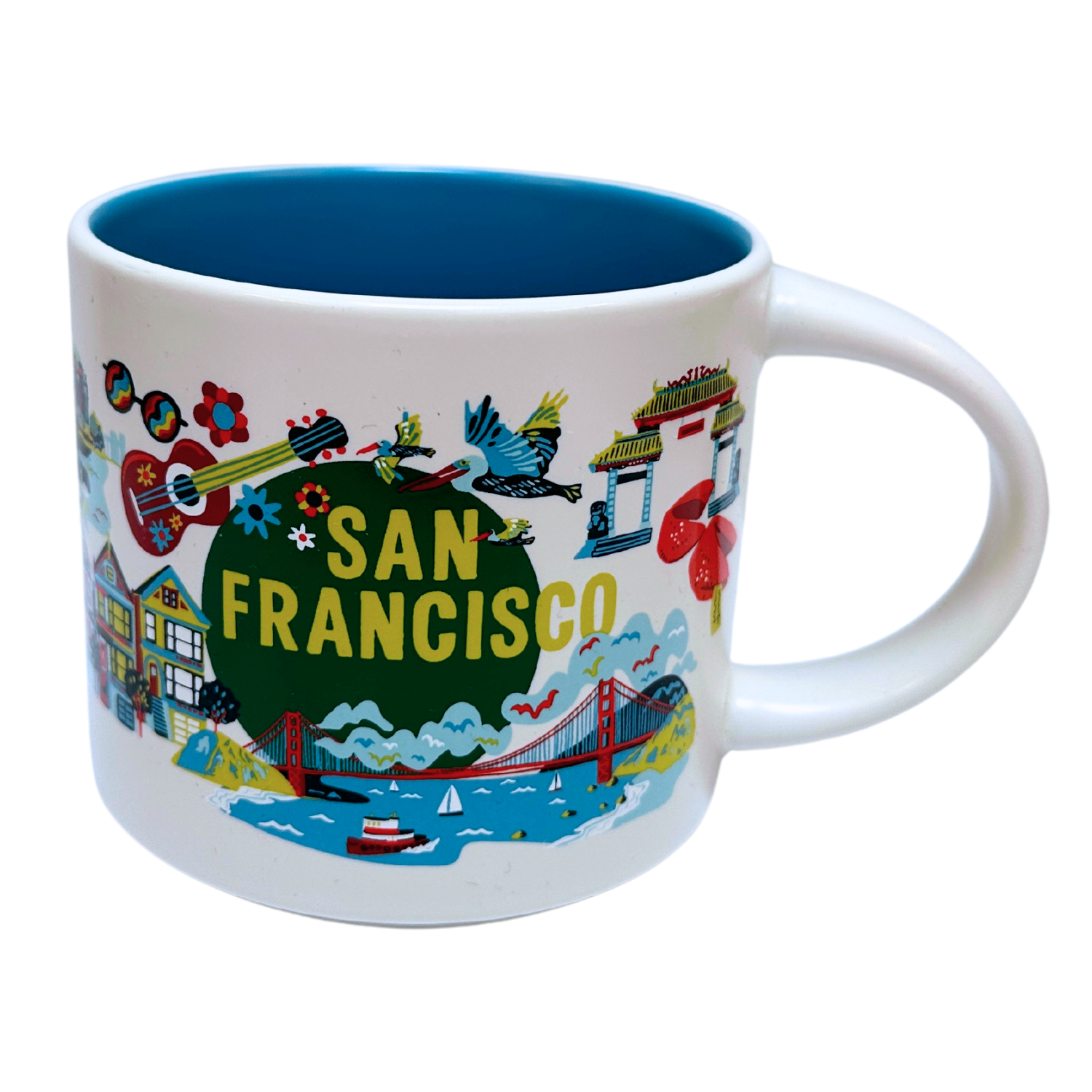 Starbucks Discovery Series San Francisco Ceramic Mug, 14 Oz