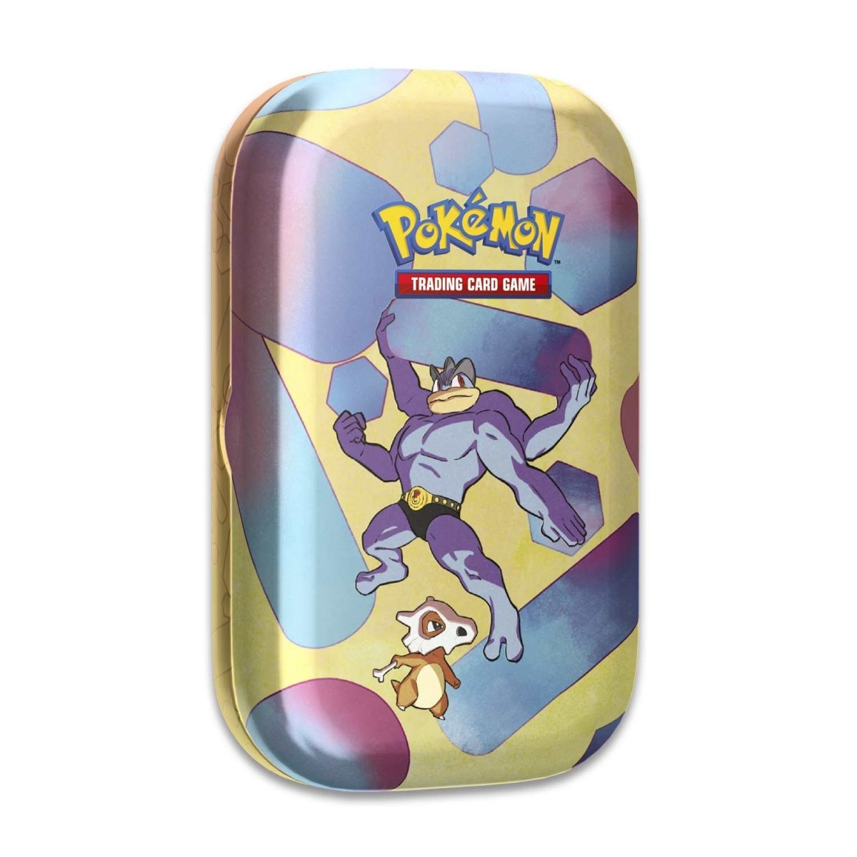 Pokemon TCG: Scarlet & Violet 151 Mini Tin | Machamp and Cubone