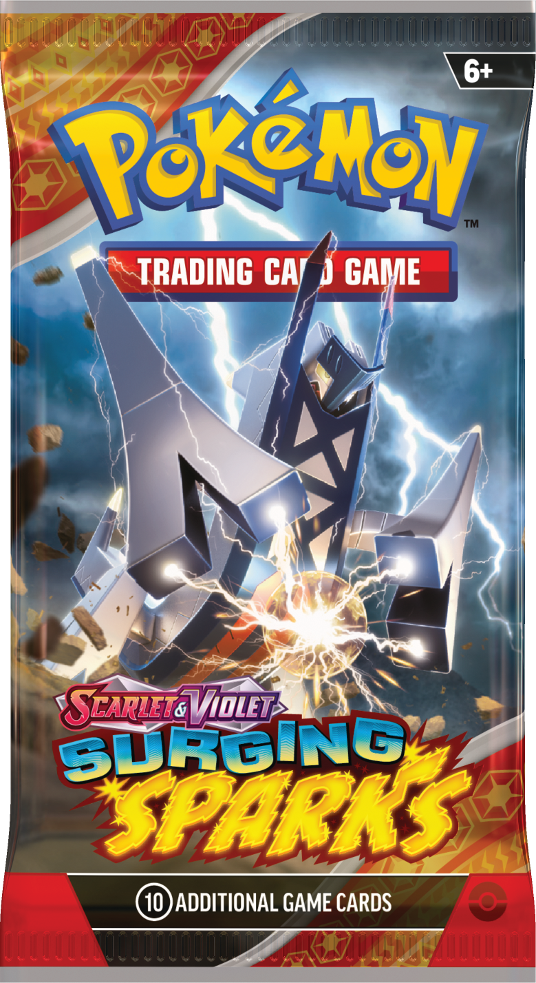 Pokemon Scarlet & Violet Surging Sparks Booster Pack | Archaludon