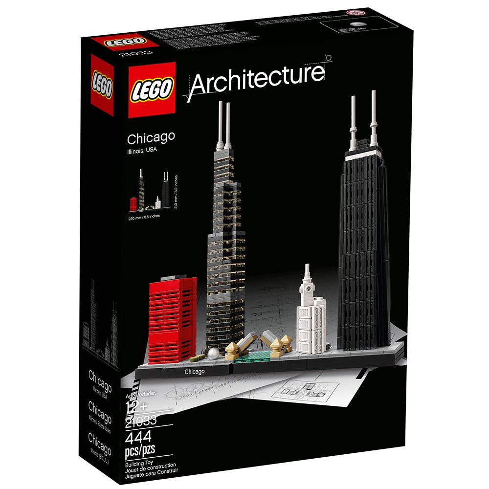 LEGO Architecture Chicago 21033 (Open Box,Like New)