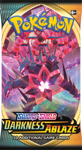 Pokémon TCG: Sword & Shield Darkness Ablaze Booster Box, 36 Packs (174-81712)