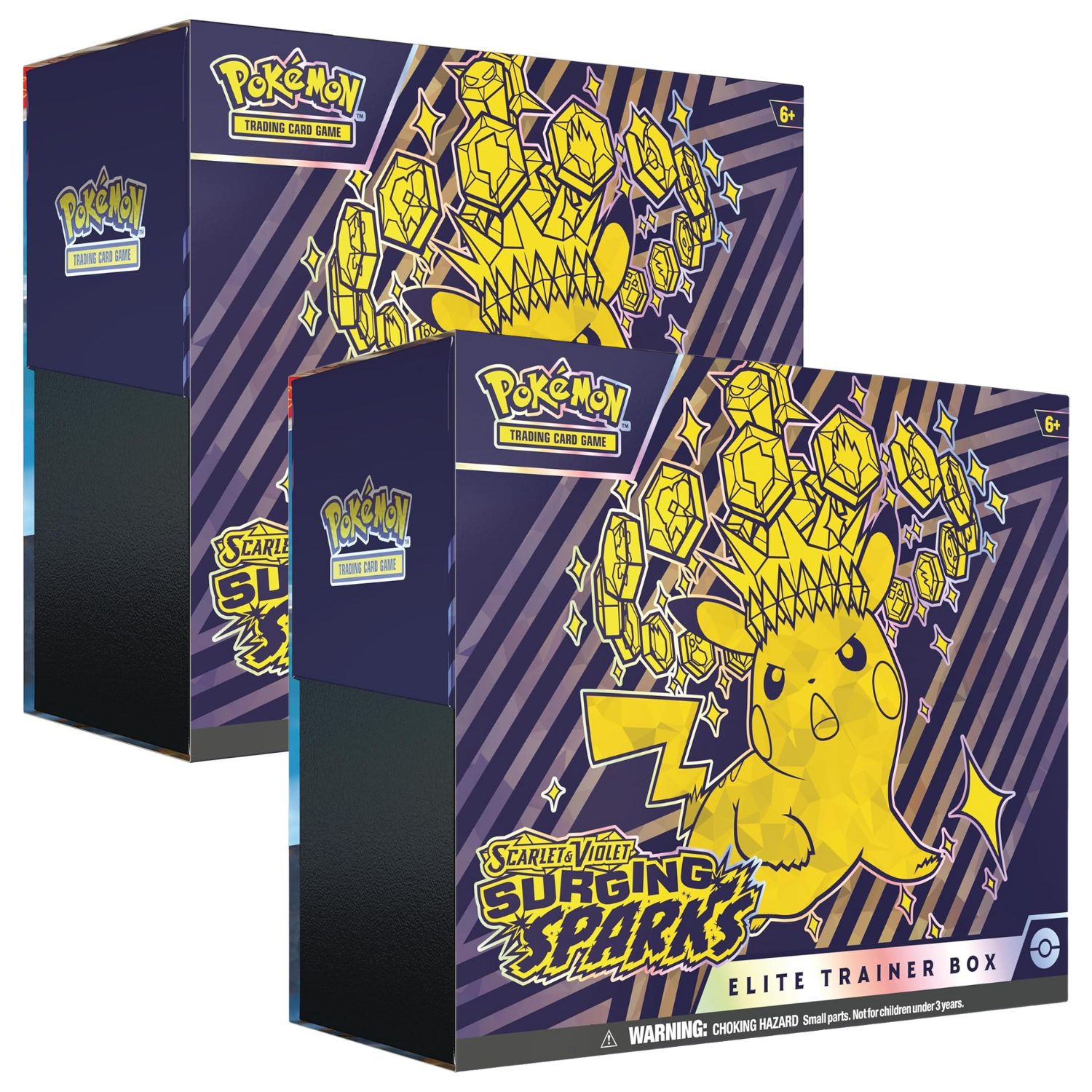 Pokemon Scarlet & Violet Surging Sparks Elite Trainer Box (2-Pack)