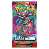 Pokemon ME4 Mega Evolution Chaos Rising Art Set | 4 Booster Packs (One of Each Artwork)