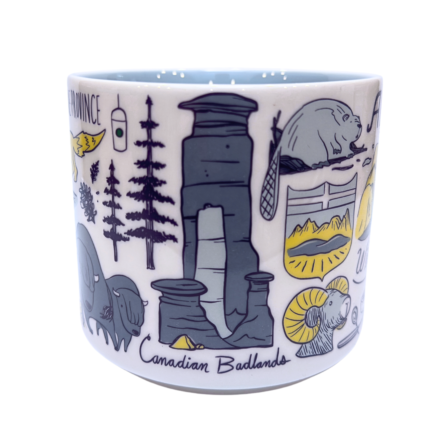 Starbucks Been There Series Alberta Ceramic Mug, 14 Oz