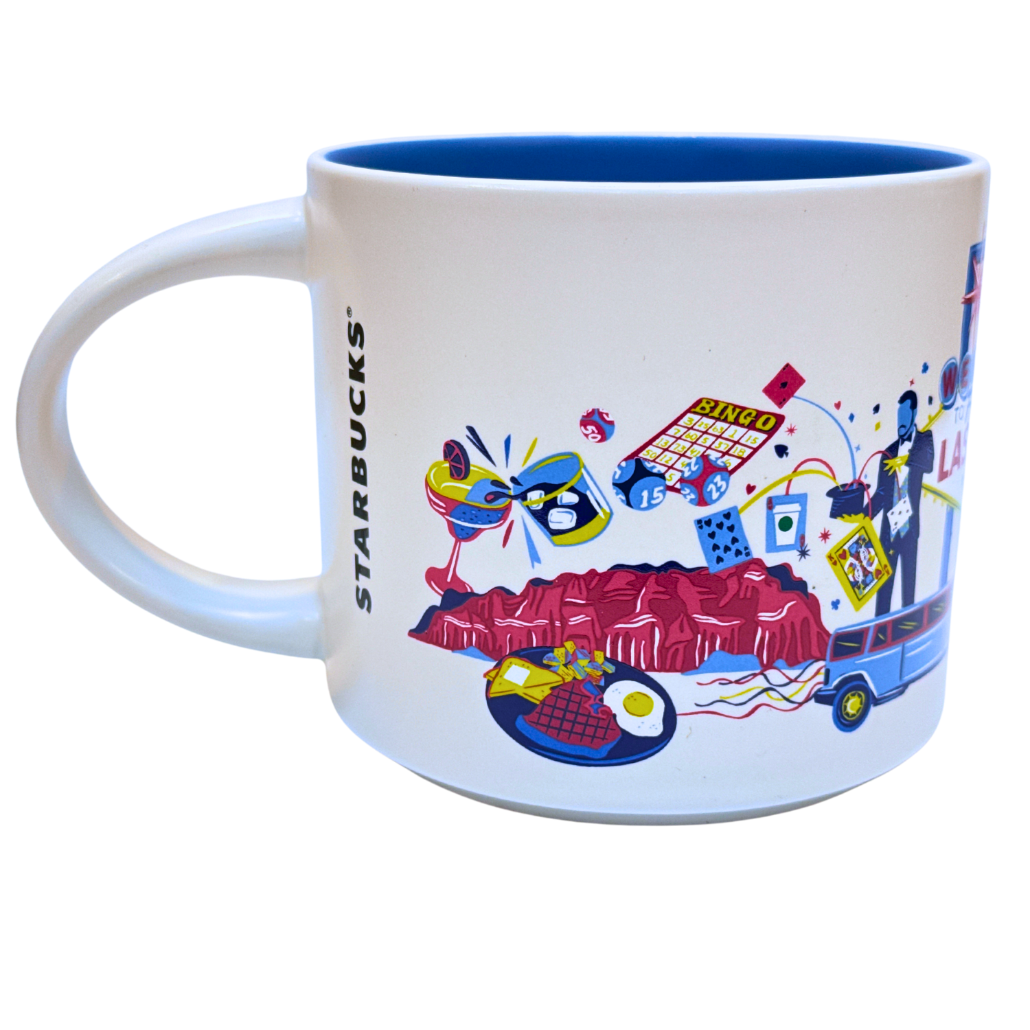 Starbucks Discovery Series Las Vegas Ceramic Mug, 14 Oz