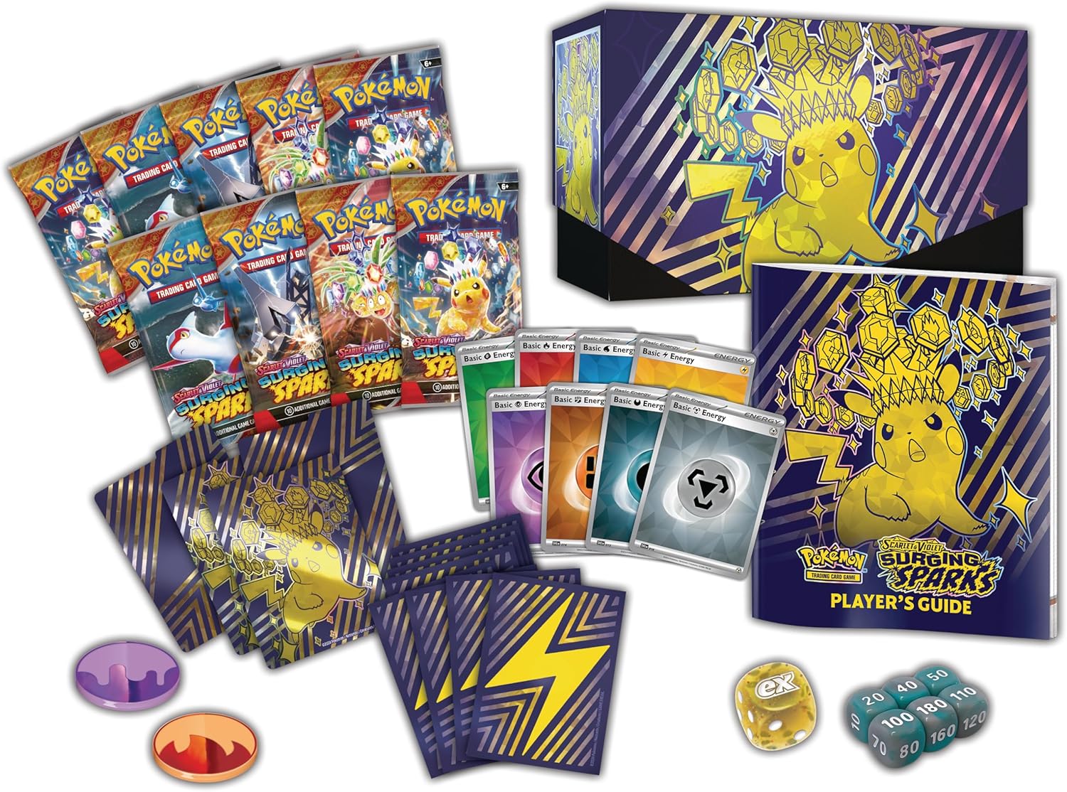 Pokemon Scarlet & Violet Surging Sparks Elite Trainer Box