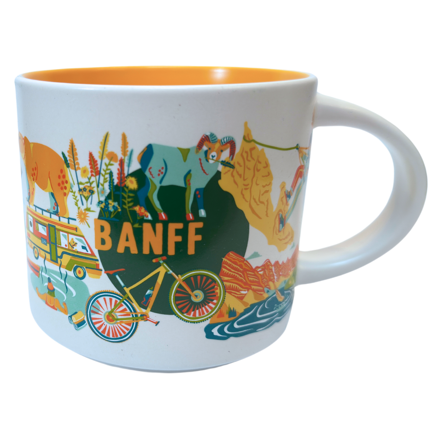 Starbucks Discovery Series Banff Ceramic Mug, 14 Oz