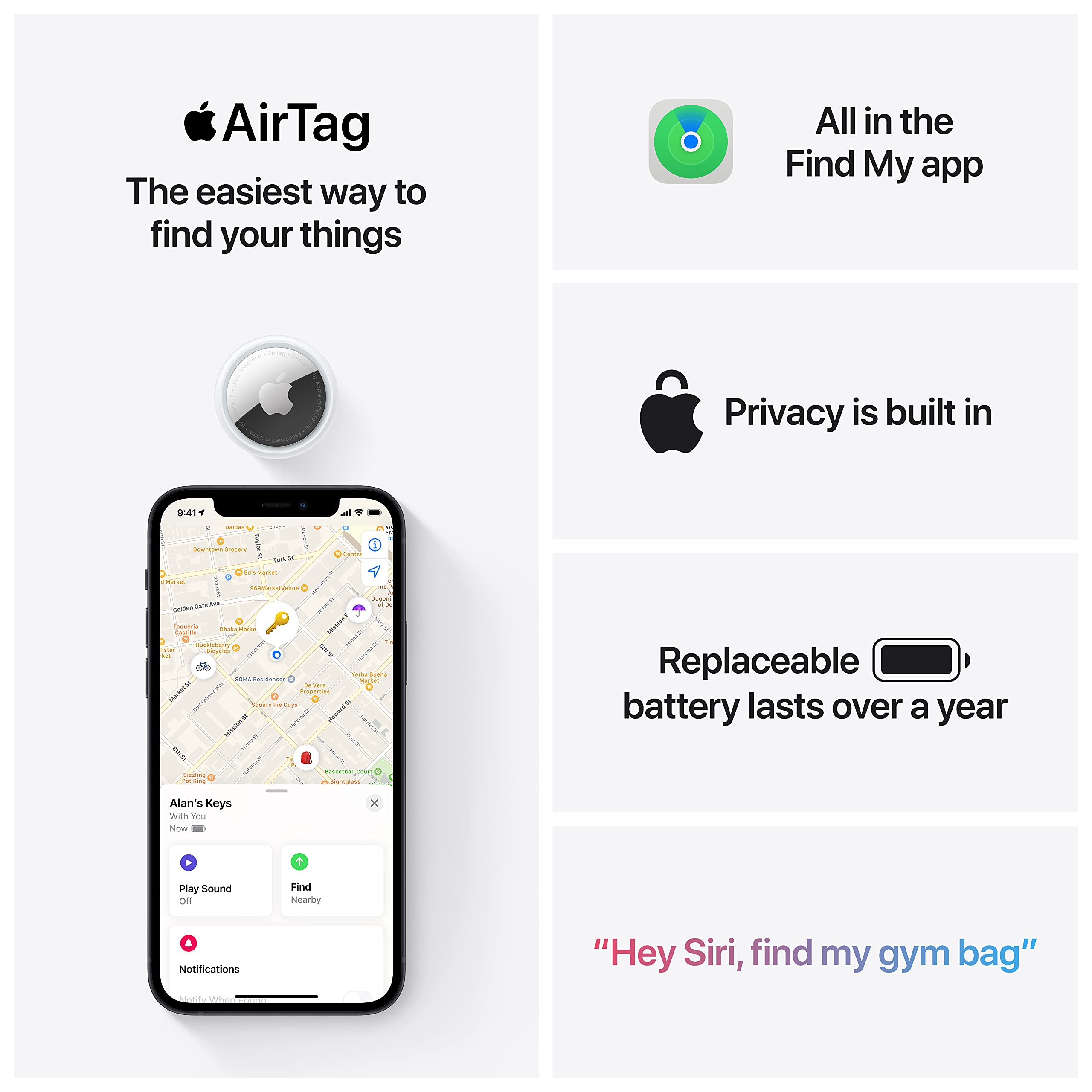 Apple AirTag (Non-Retail Package)