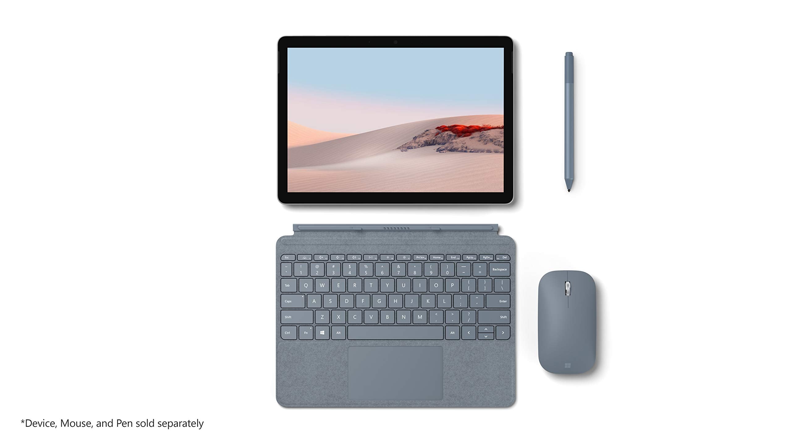 Microsoft Surface Go Signature Type Cover - Ice Blue
