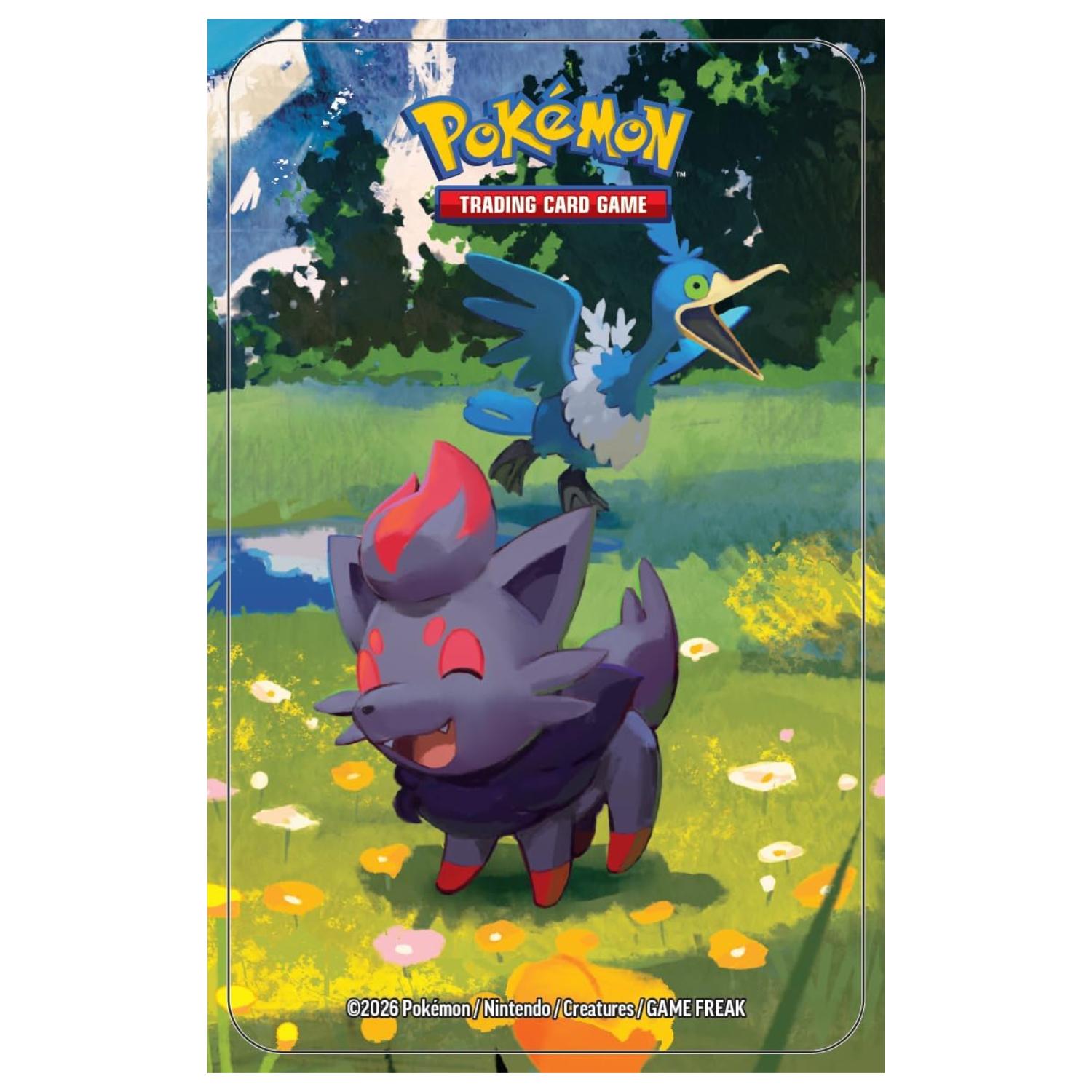 Pokemon ME2.5 Ascended Heroes Mini Tin | Zorua and Cramorant