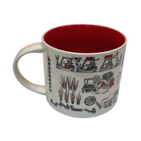 Starbucks Been There Series University of Nevada, Las Vegas Ceramic Coffee Mug,14 Oz