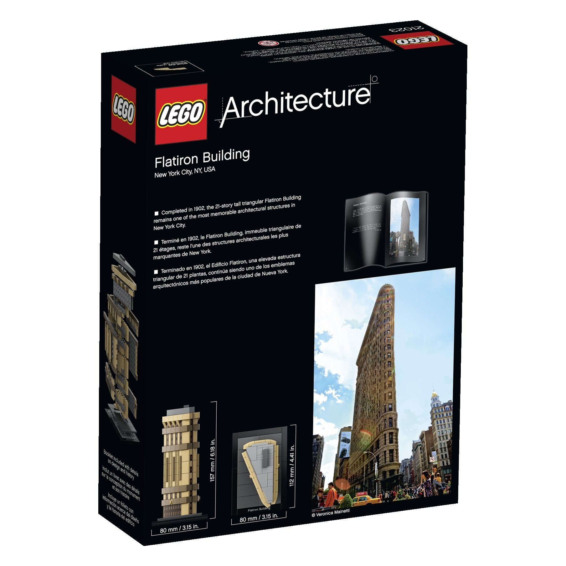 LEGO Architecture Flatiron Building NYC 21023 Building Kit (471 pcs)