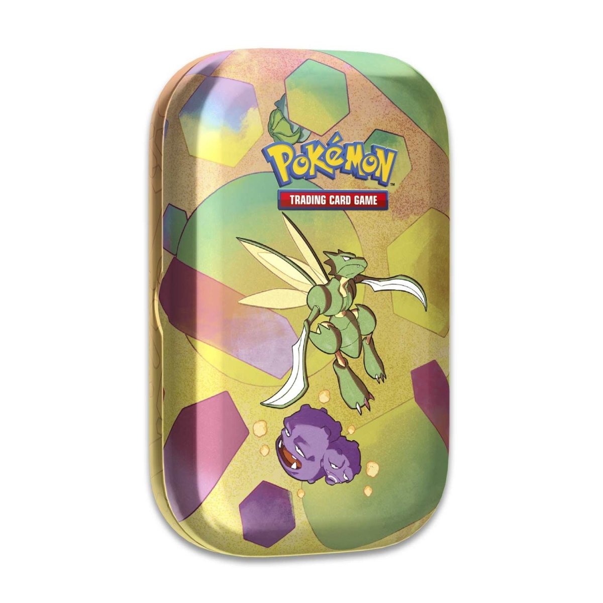 Pokemon TCG: Scarlet & Violet 151 Mini Tin | Scyther and Weezing