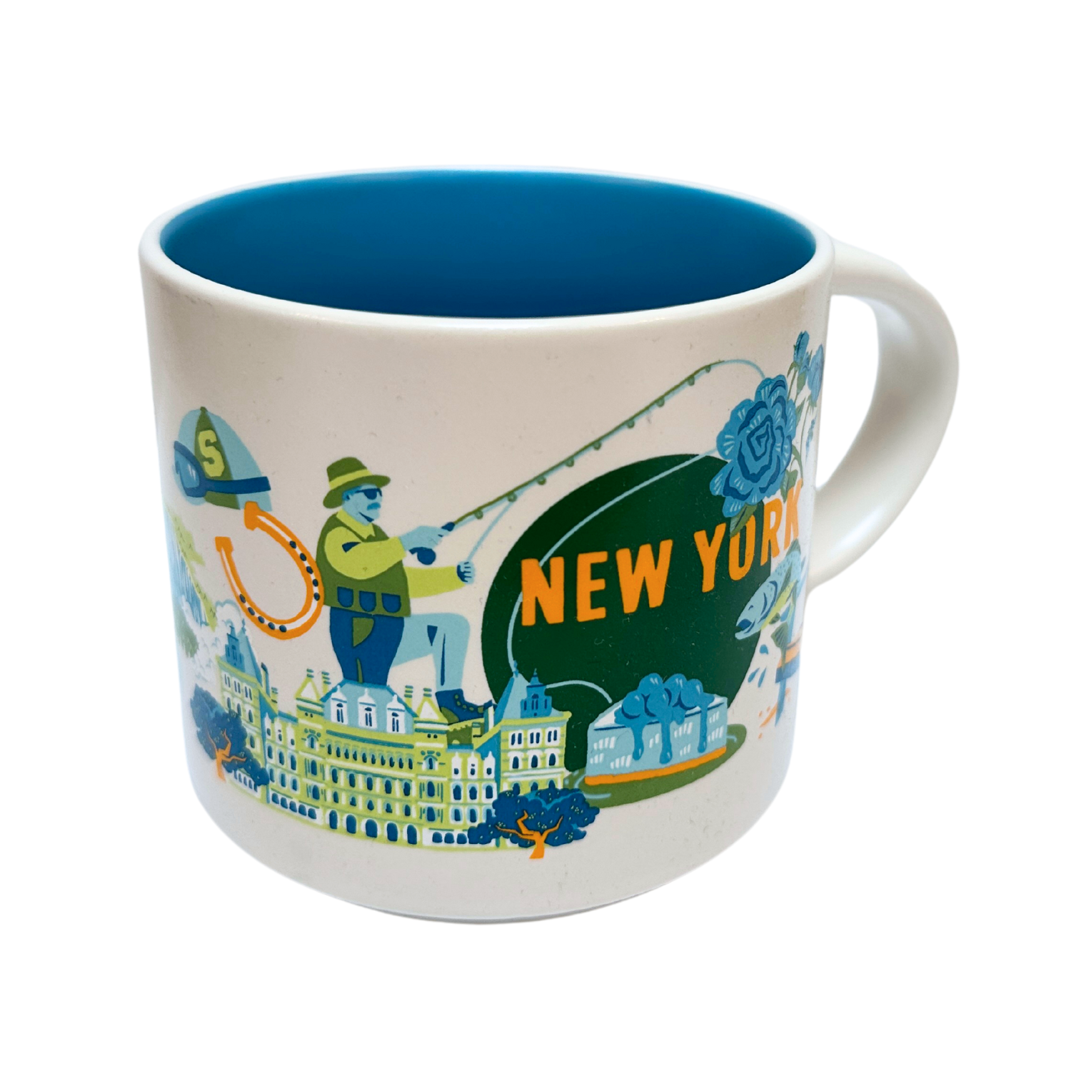 Starbucks Discovery Series New York State Ceramic Mug, 14 Oz