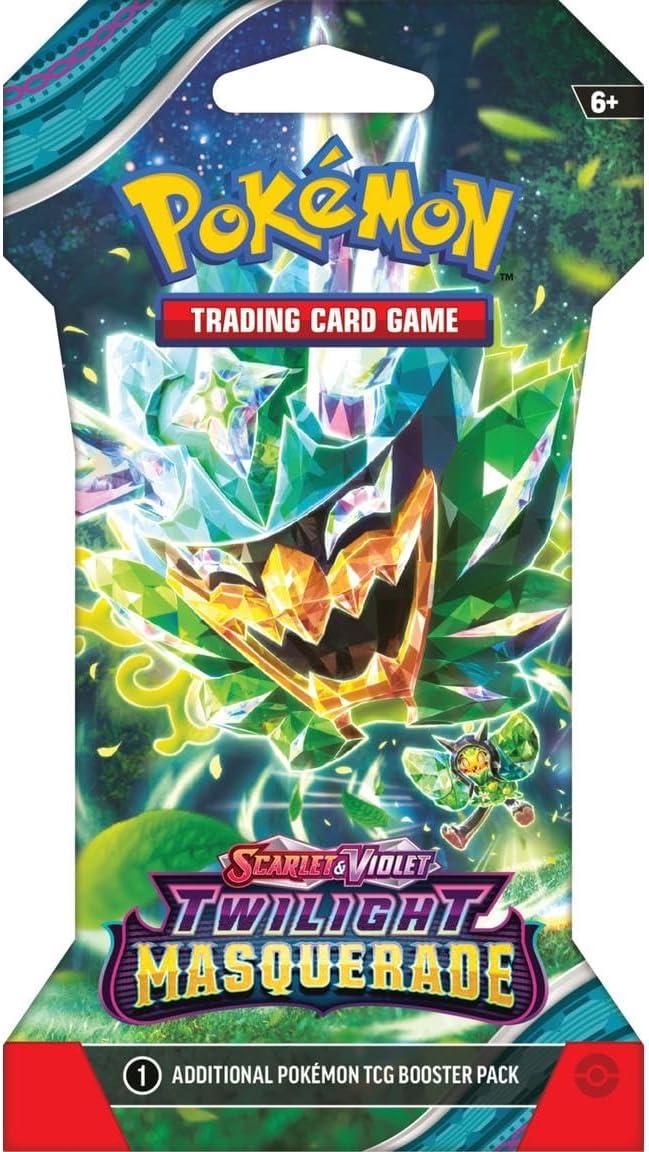 Pokemon SV6 Twilight Masquerade Art Set | 4 Sleeved Booster Packs (One of Each Artwork)