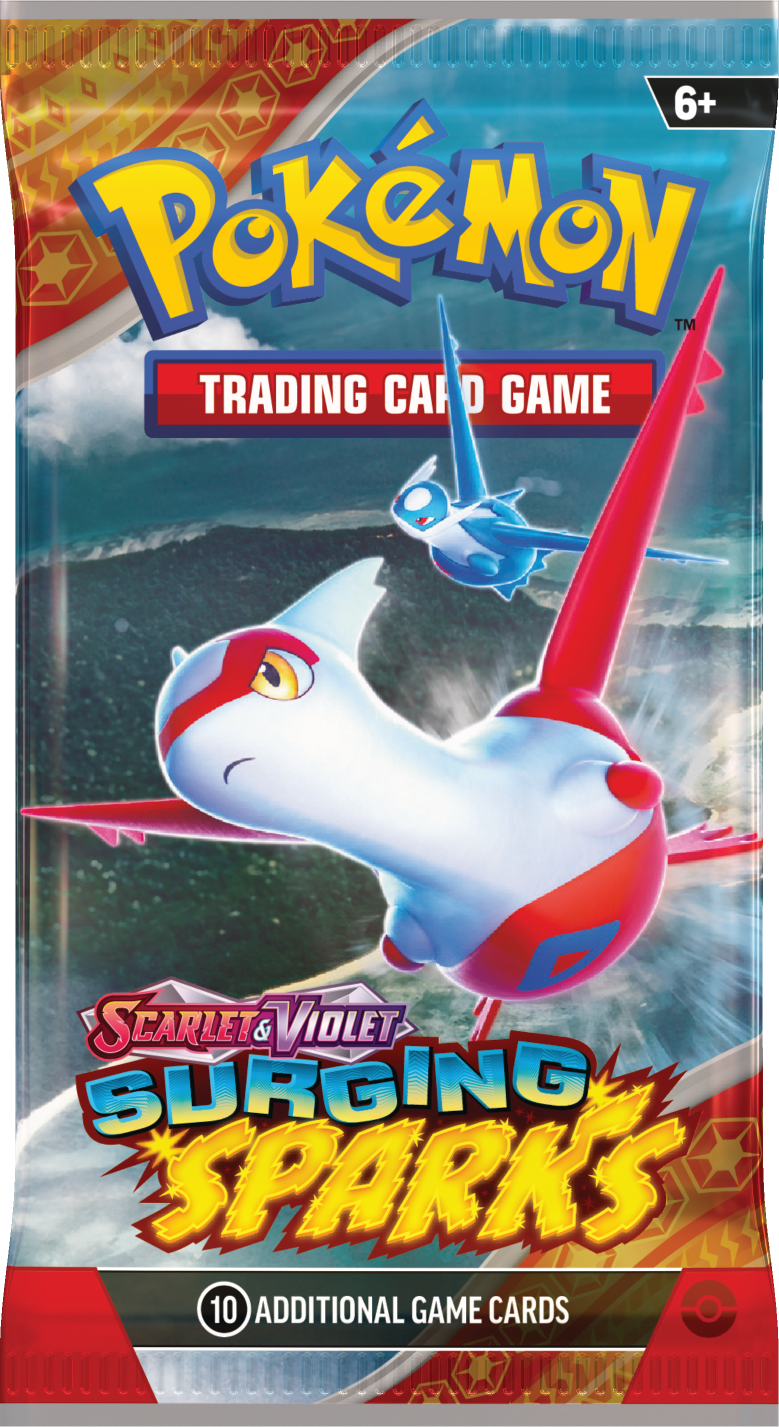 Pokemon Scarlet & Violet Surging Sparks Booster Pack | Latias