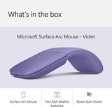 Microsoft Surface Arc Bluetooth Mouse (Violet)