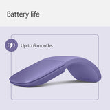 Microsoft Surface Arc Bluetooth Mouse (Violet)