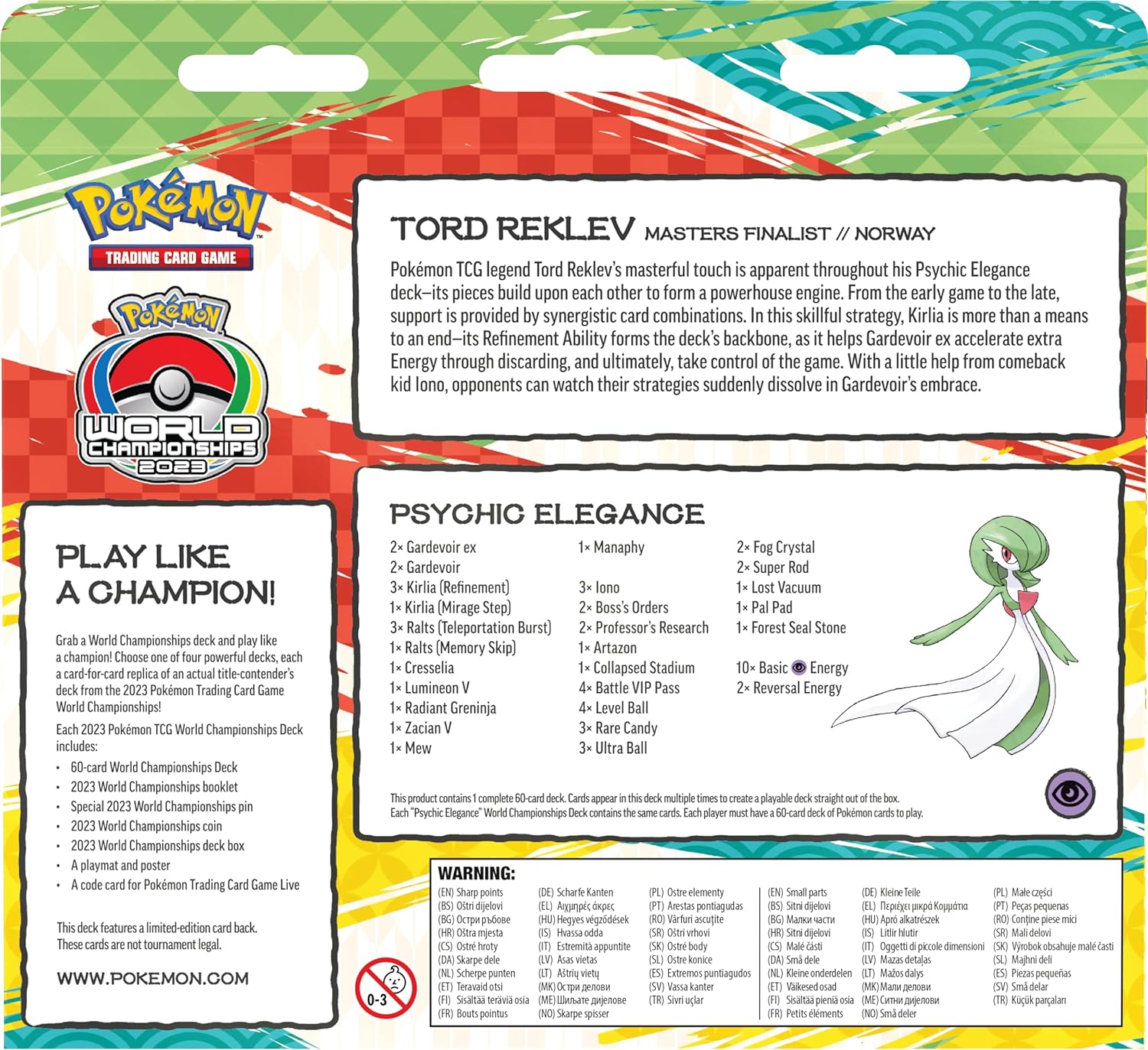 Pokemon World Championships 2023 Deck | Tord Reklev