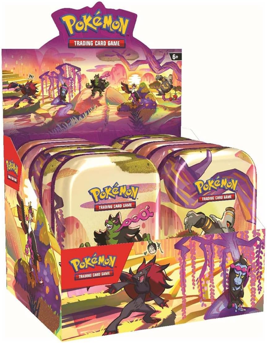 Pokemon Scarlet & Violet Shrouded Fable Mini Tin Display (10 Tins)