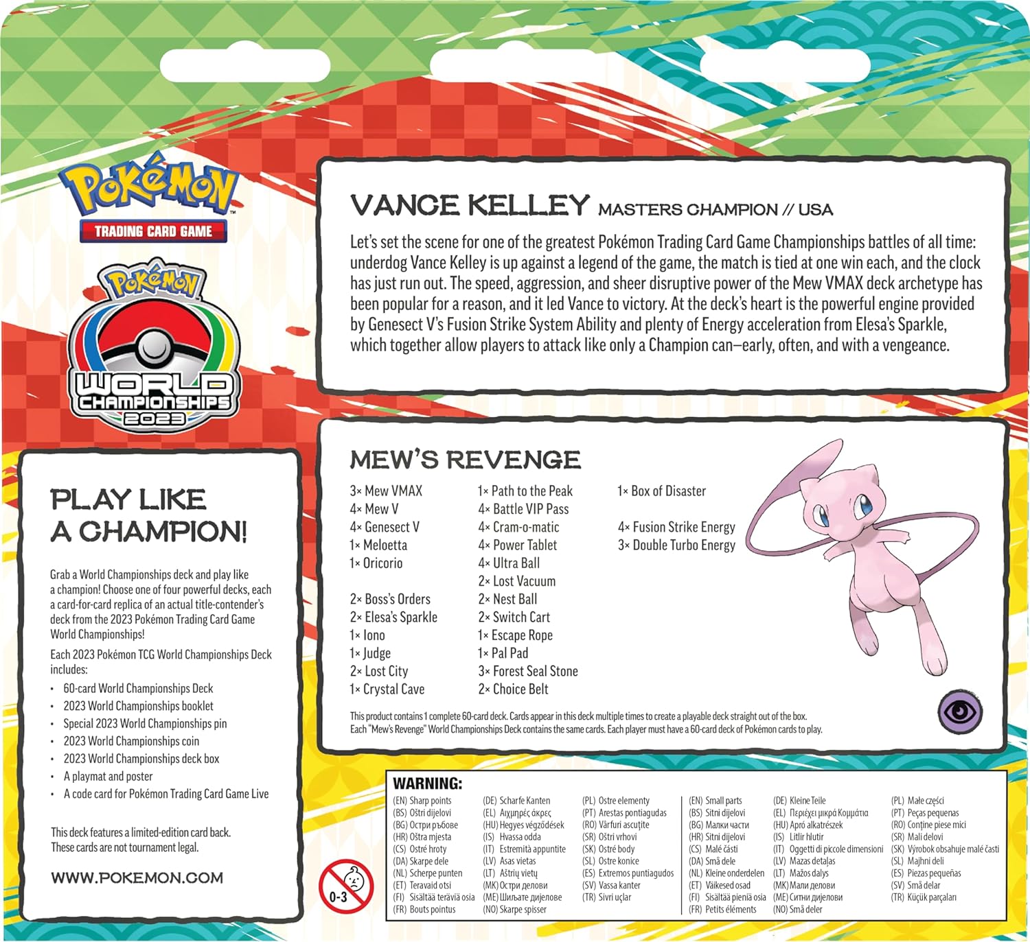 Pokemon World Championships 2023 Deck | Vance Kelley