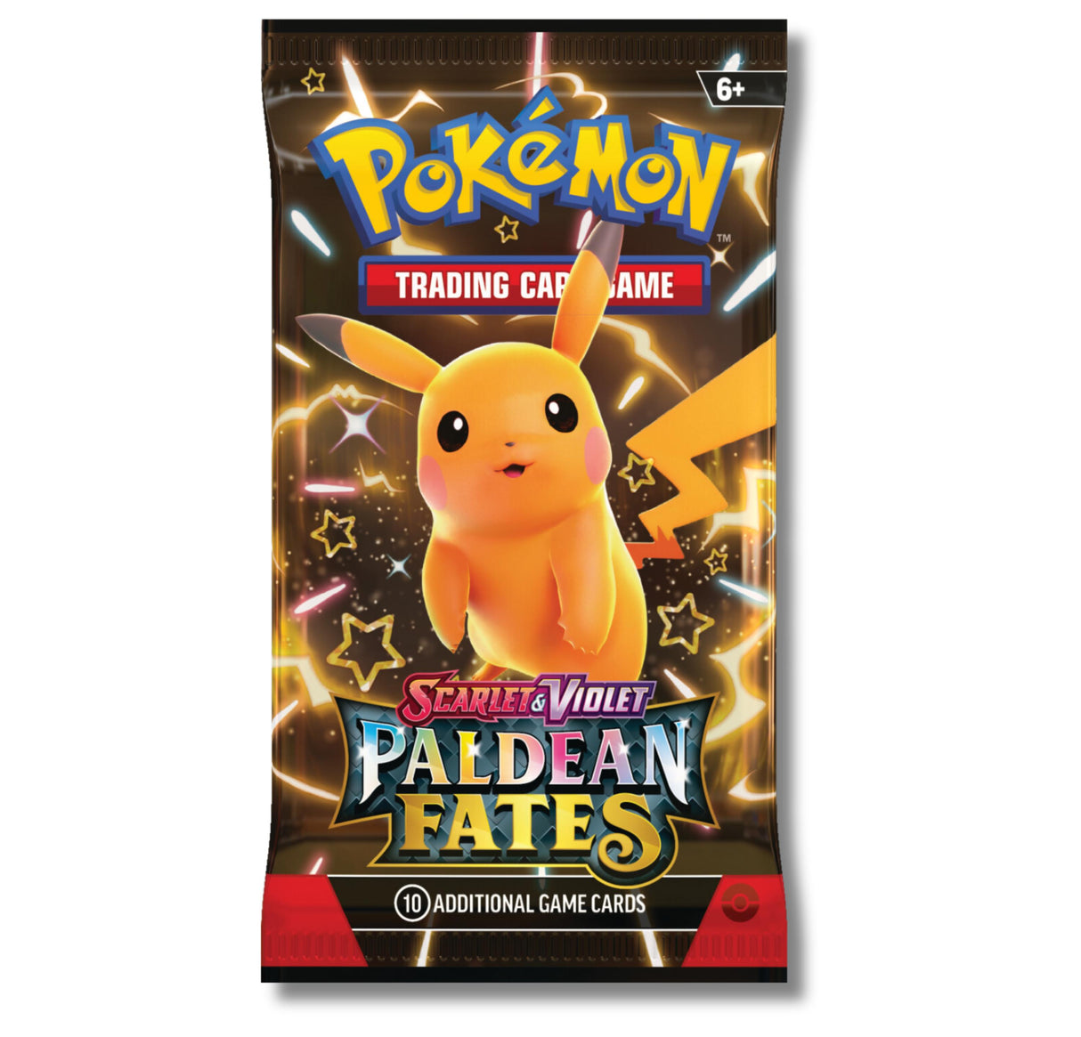 Pokemon SV4.5 Paldean Fates Art Set | 4 Booster Packs (One of Each Artwork)