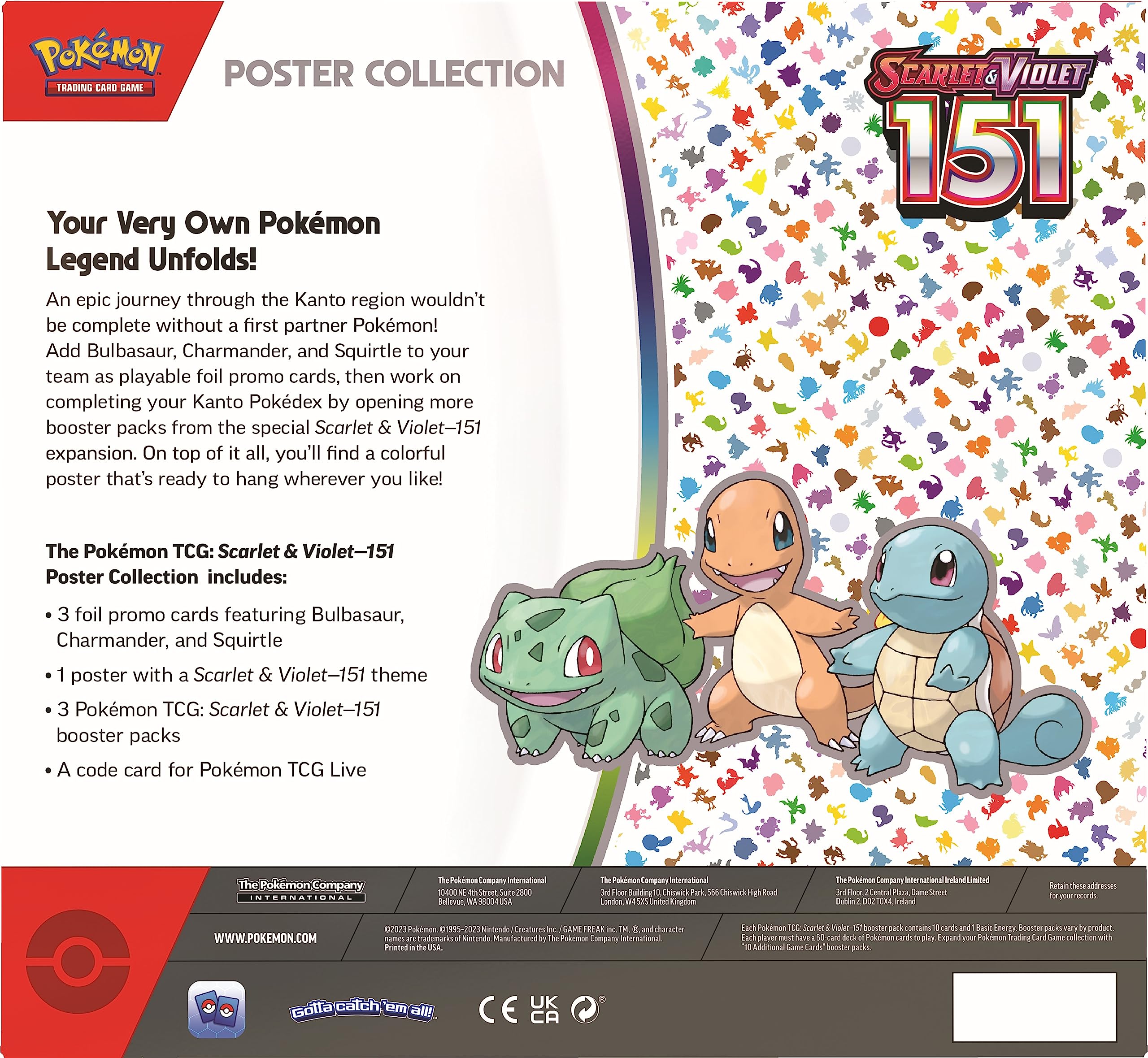 Pokemon Scarlet & Violet 151 Special Poster Collection