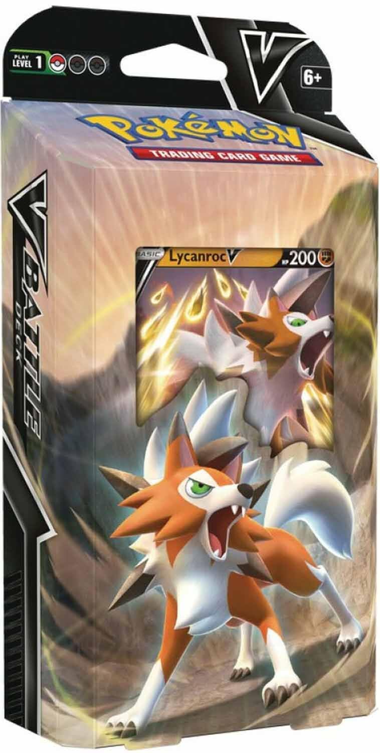 Pokémon TCG: Lycanroc V or Corviknight V Battle Deck