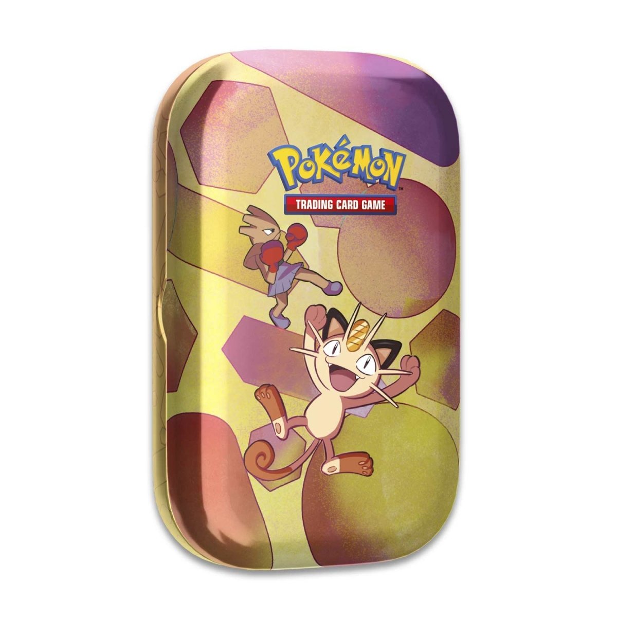 Pokemon TCG: Scarlet & Violet 151 Mini Tin | Meowth and Hitmonchan