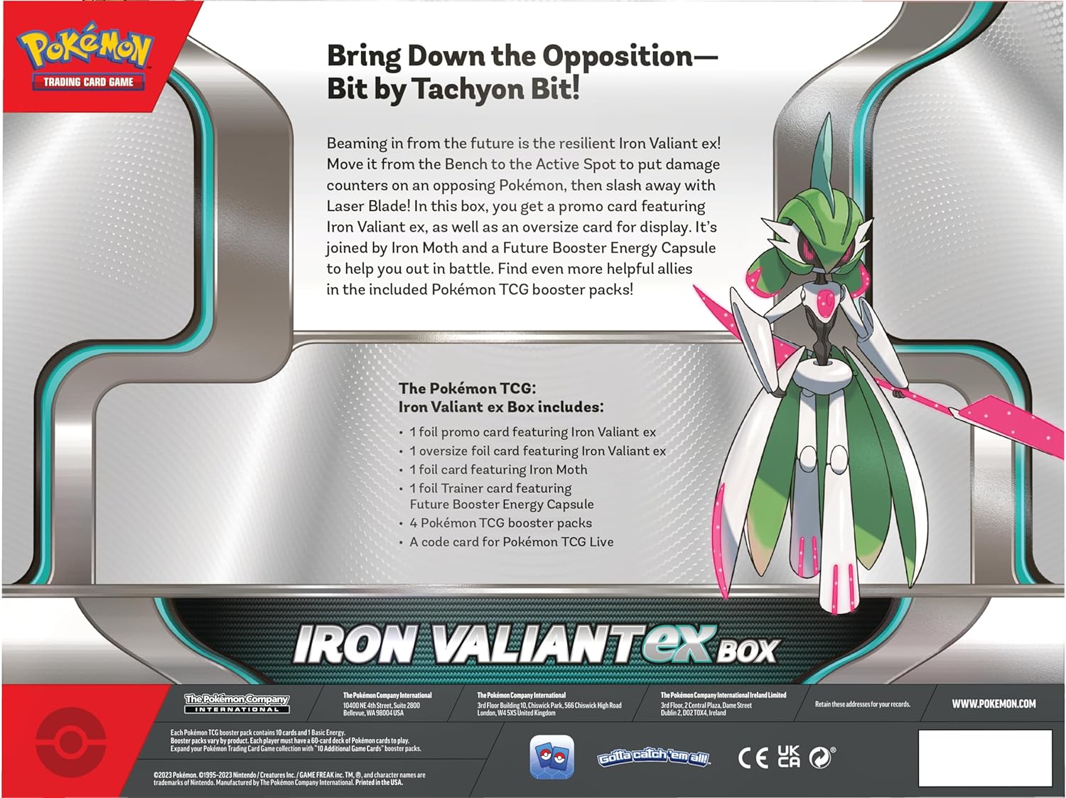 Pokemon TCG: Iron Valiant ex Premium Collection