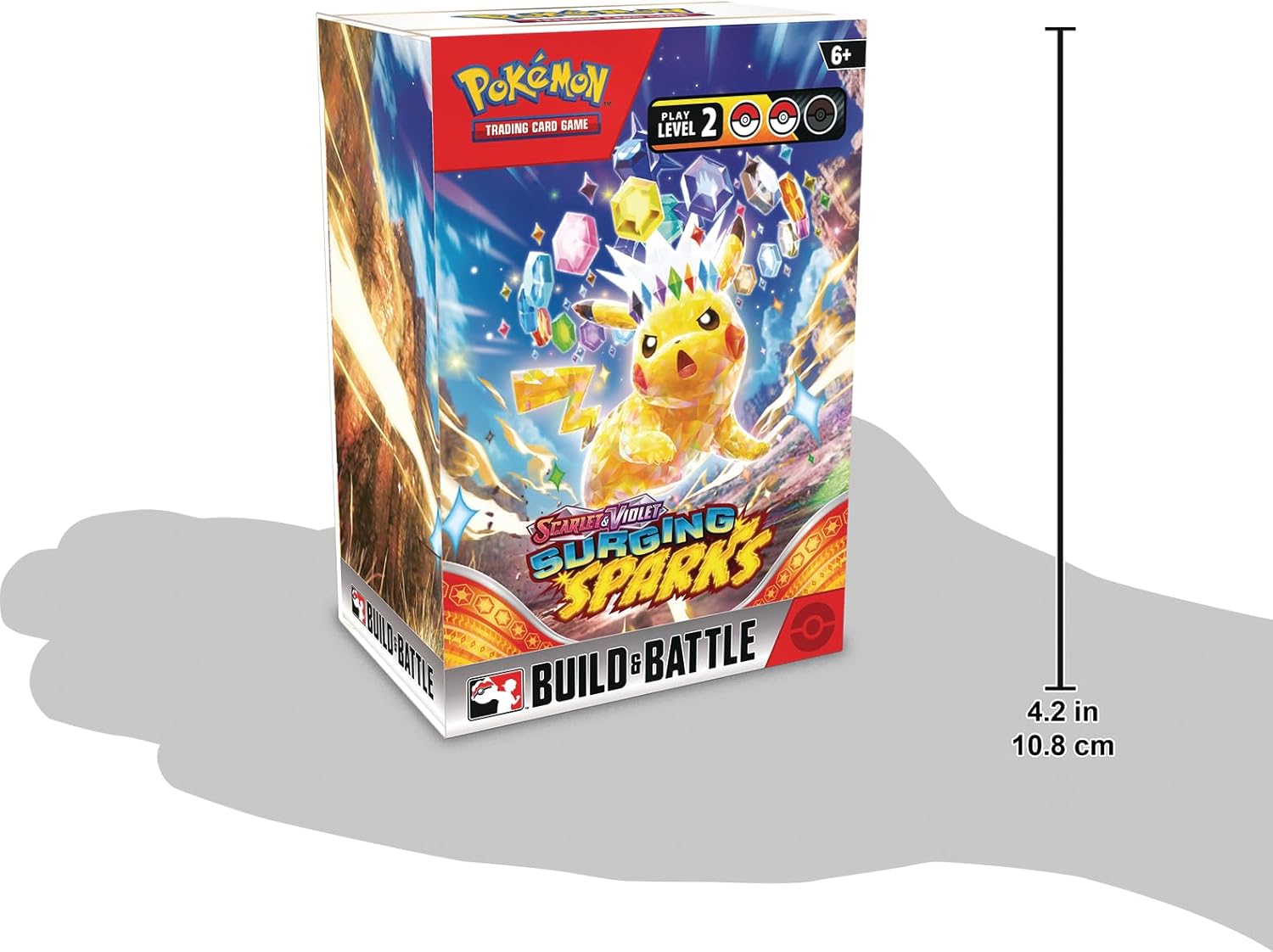 Pokemon Scarlet & Violet Surging Sparks Build & Battle Box