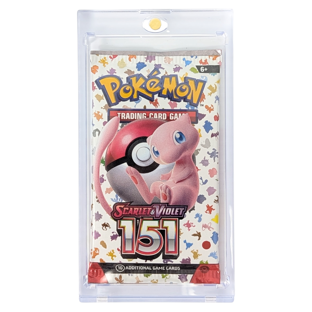 Pokemon Scarlet & Violet 151 | Booster Pack in Acrylic Case