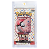 Pokemon Scarlet & Violet 151 | Booster Pack in Acrylic Case
