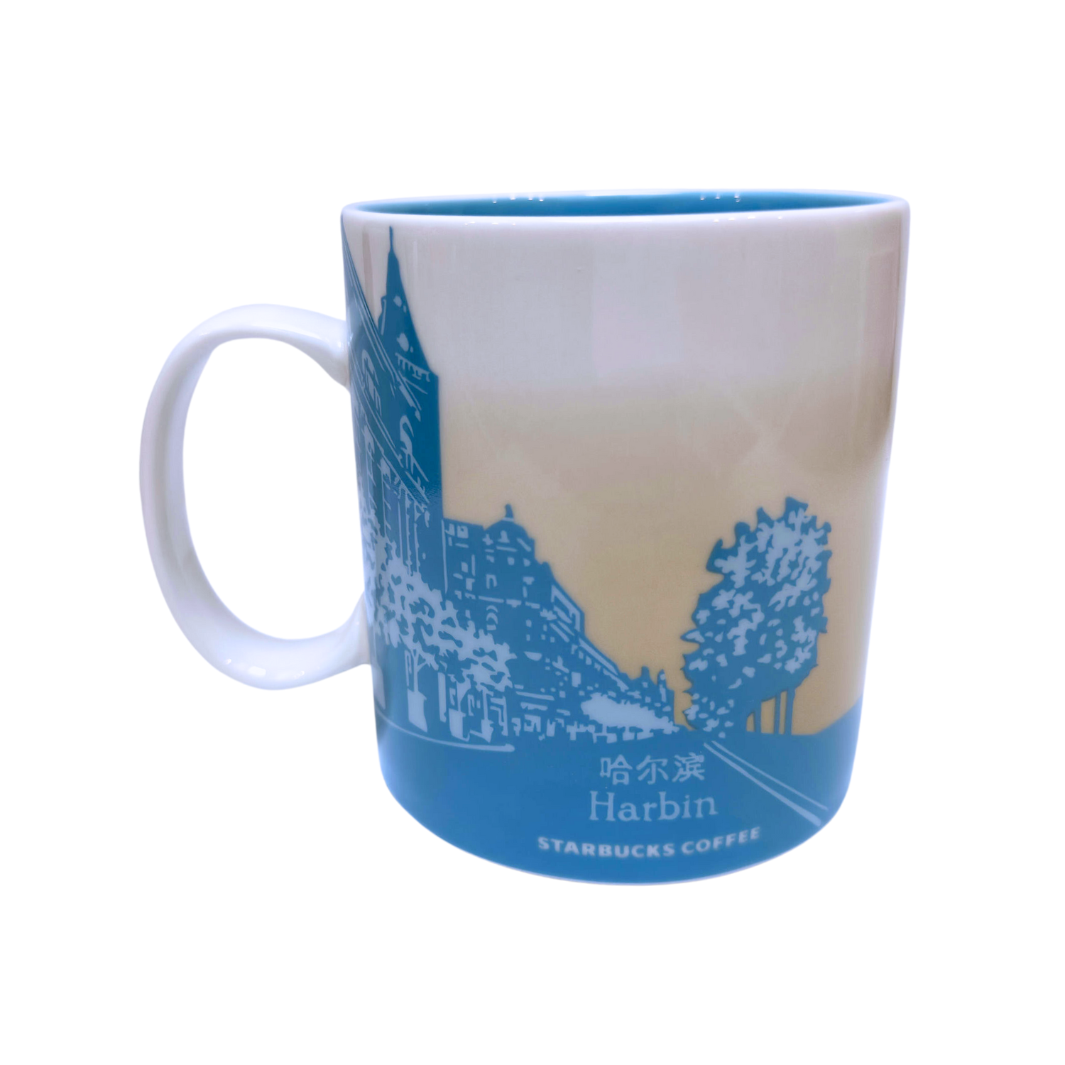 Starbucks Global Icon Series Harbin Ceramic Mug, 16 Oz