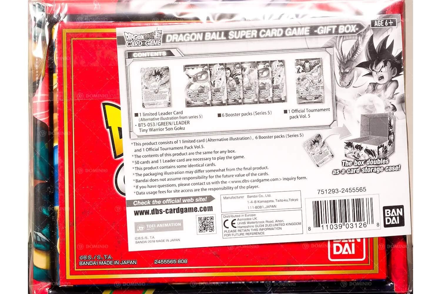 Dragon Ball Super TCG 2018 Gift Box