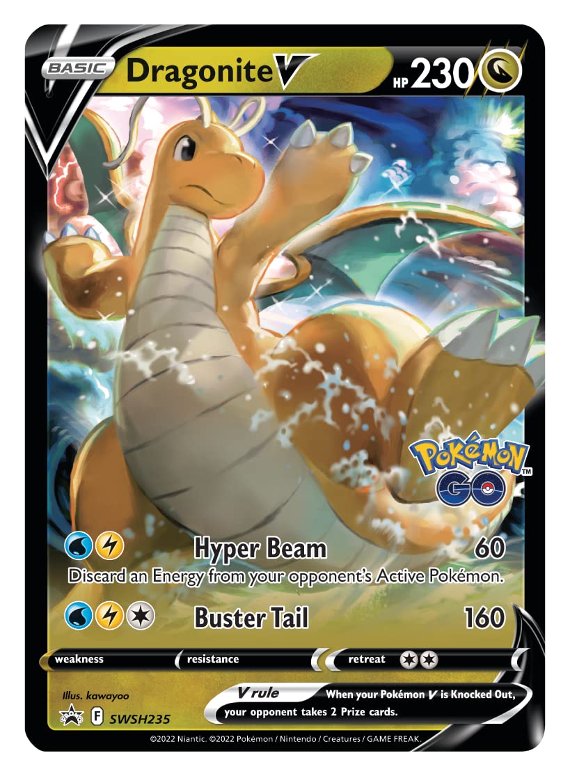 Pokémon TCG: Pokémon GO Premier Deck Holder Collection Dragonite VSTAR