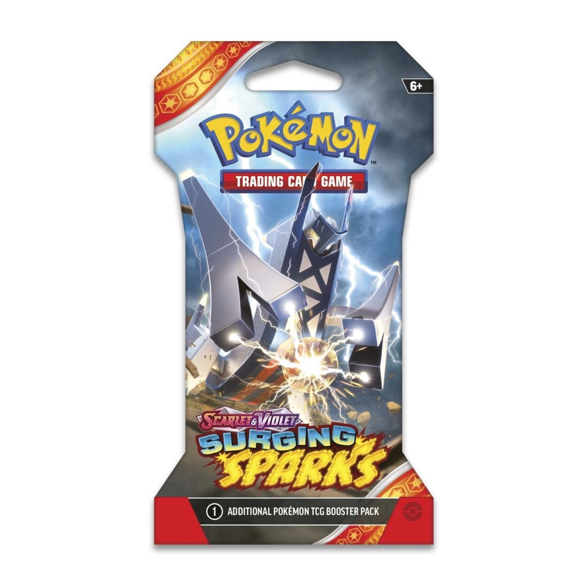 Pokemon Scarlet & Violet Surging Sparks | 6 Sleeved Boosters Packs