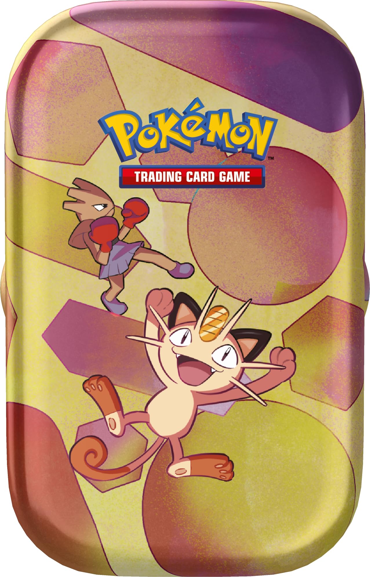 Pokemon TCG: Scarlet & Violet 151 Mini Tin | Meowth and Hitmonchan