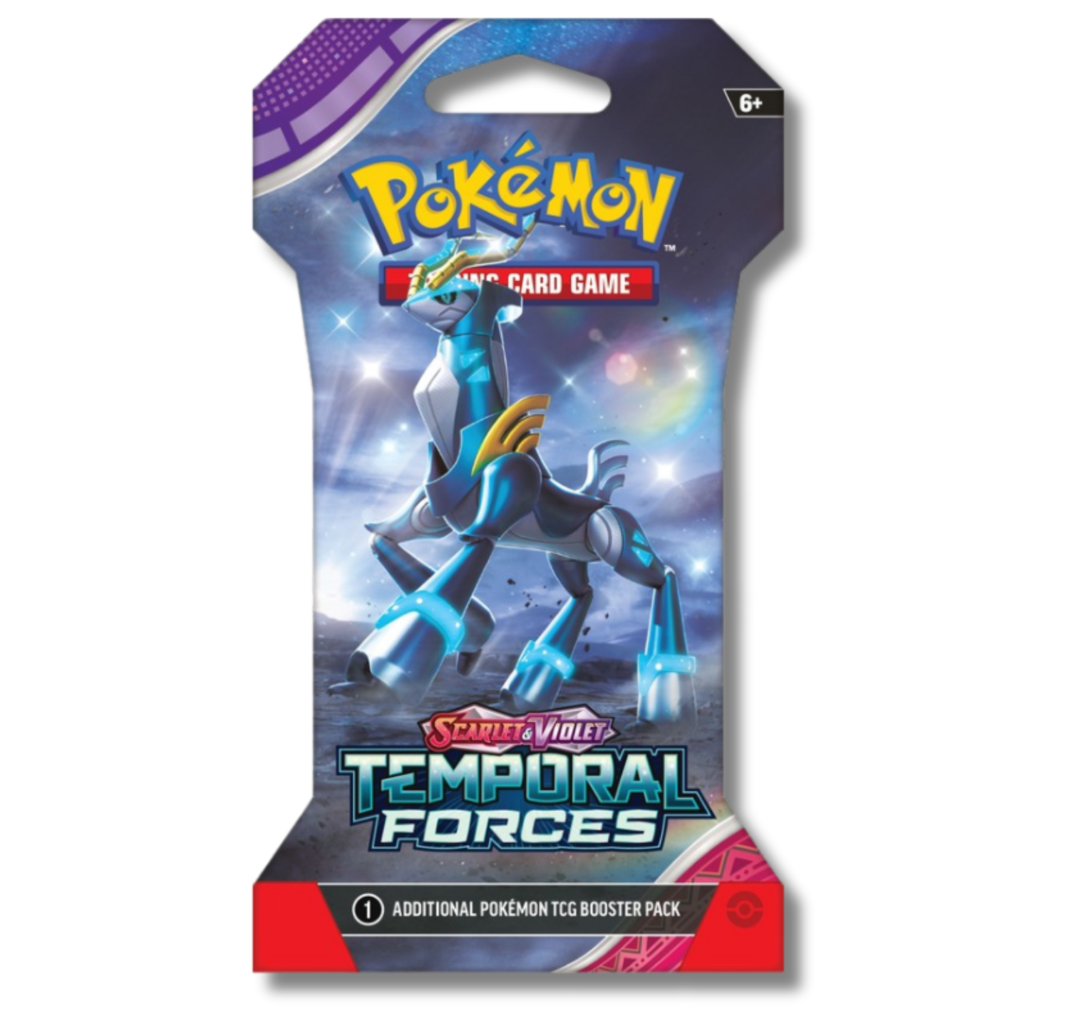 Pokemon Scarlet & Violet 5 Temporal Forces Sleeved Booster | Iron Crown