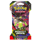 Pokemon ME3 Perfect Order Art Set | 4 Sleeved Booster Packs (One of Each Artwork)