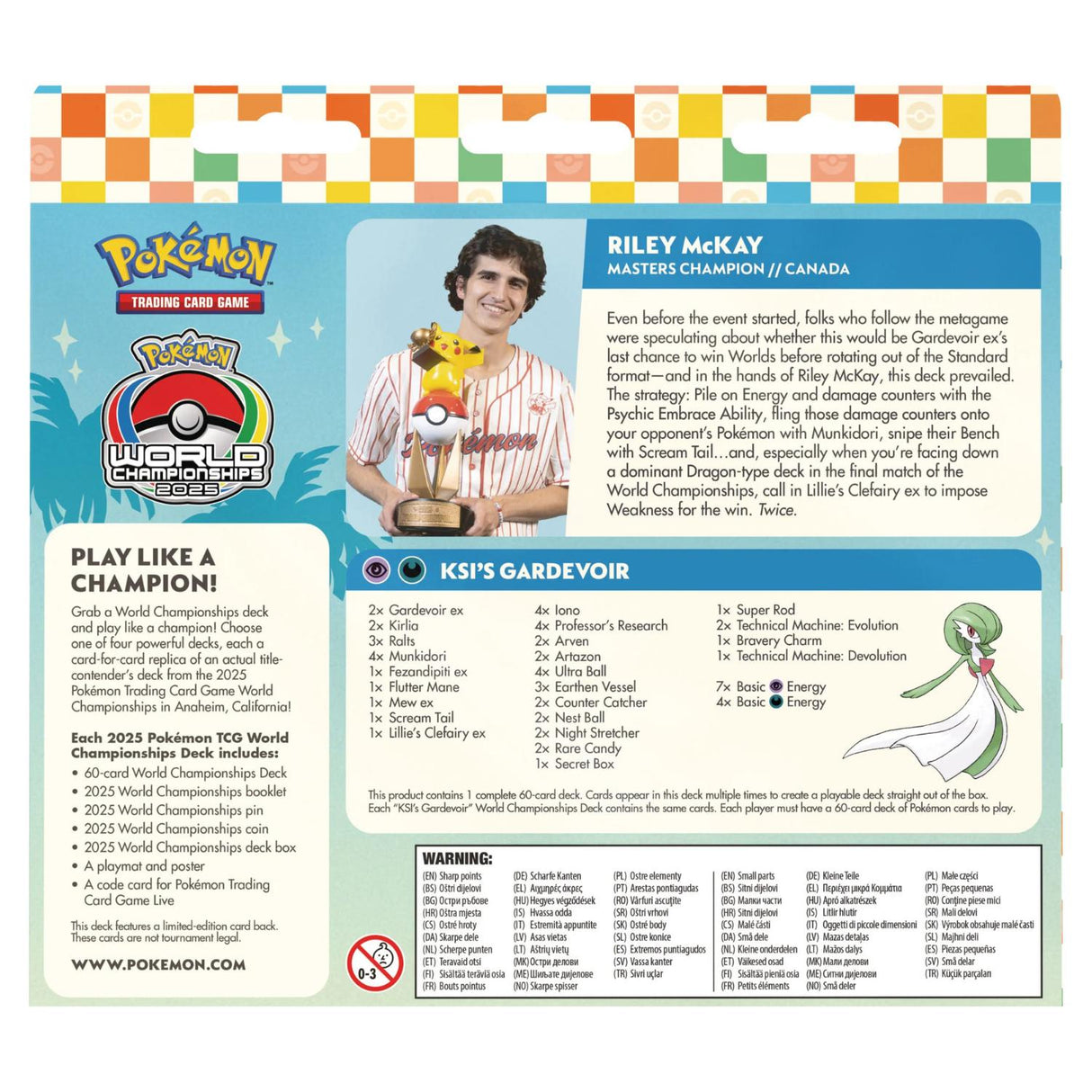 Pokemon TCG: 2025 World Championships Deck | Riley McKay