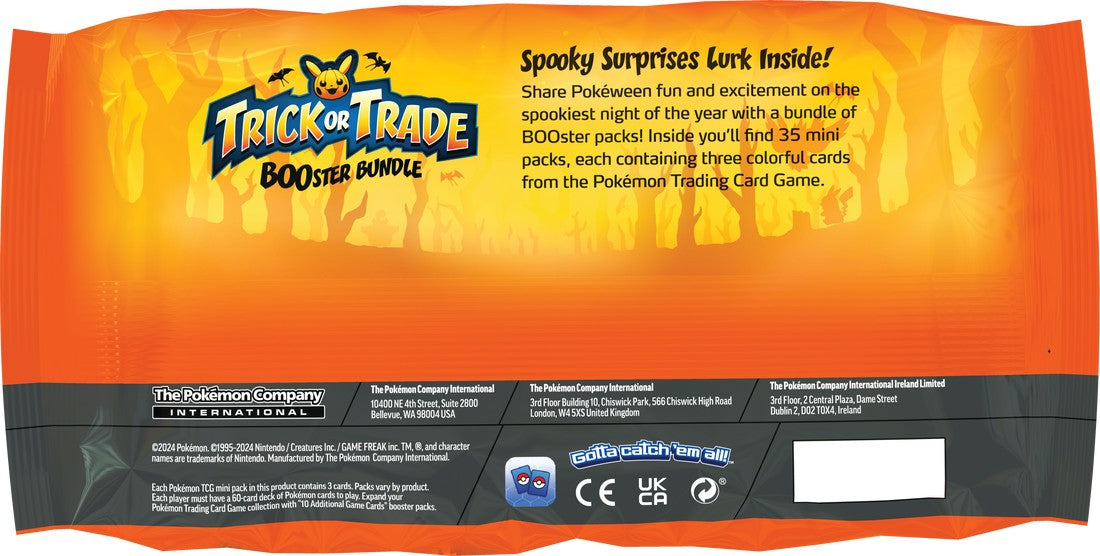 Pokemon 2024 Trick or Trade | 35-Mini-Booster-Pack Bundle