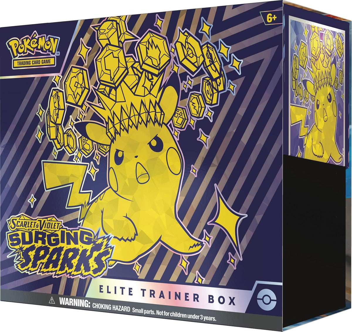 Box 9075 Pokemon Scarlet & Violet Surging Sparks Elite Trainer Box – BlueProton
